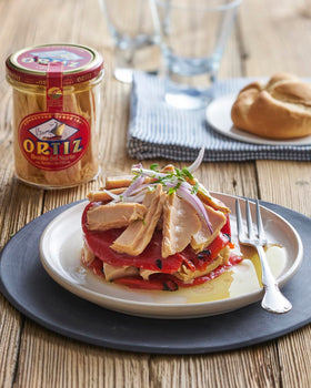 Ortiz tuna on salad showcases versatile use with bright, balanced taste