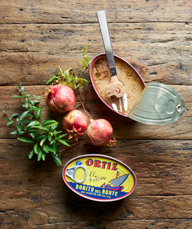 Ortiz White Tuna in Olive Oil on a sandwich without mayo