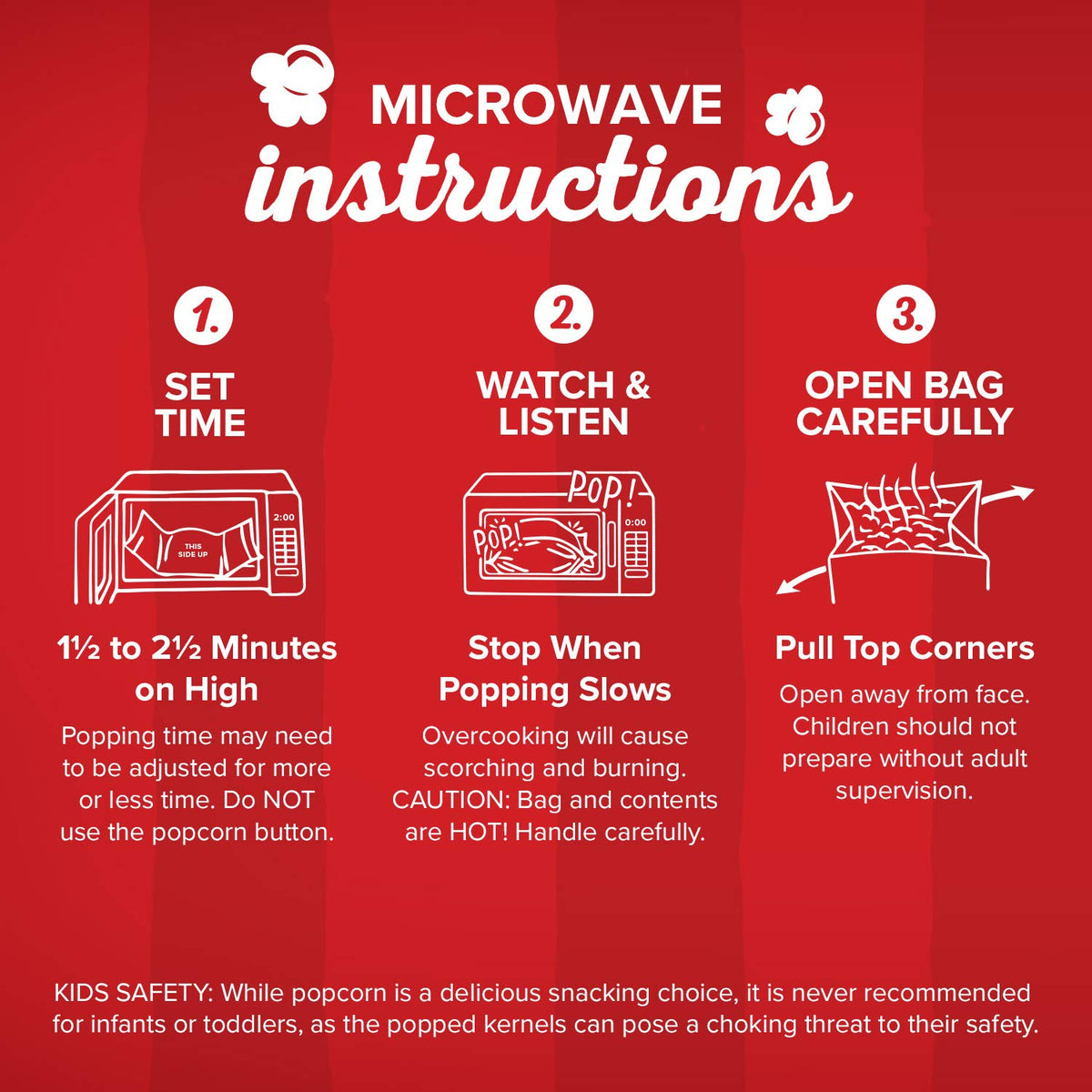 Orville Redenbacher's gluten-free whole grain popcorn, wholesome everyday snack