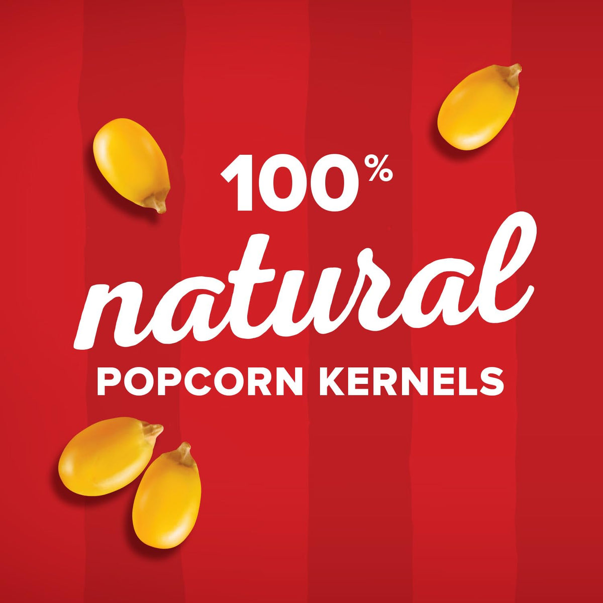 Orville Redenbacher's kernels in a bag ready for stovetop popcorn.