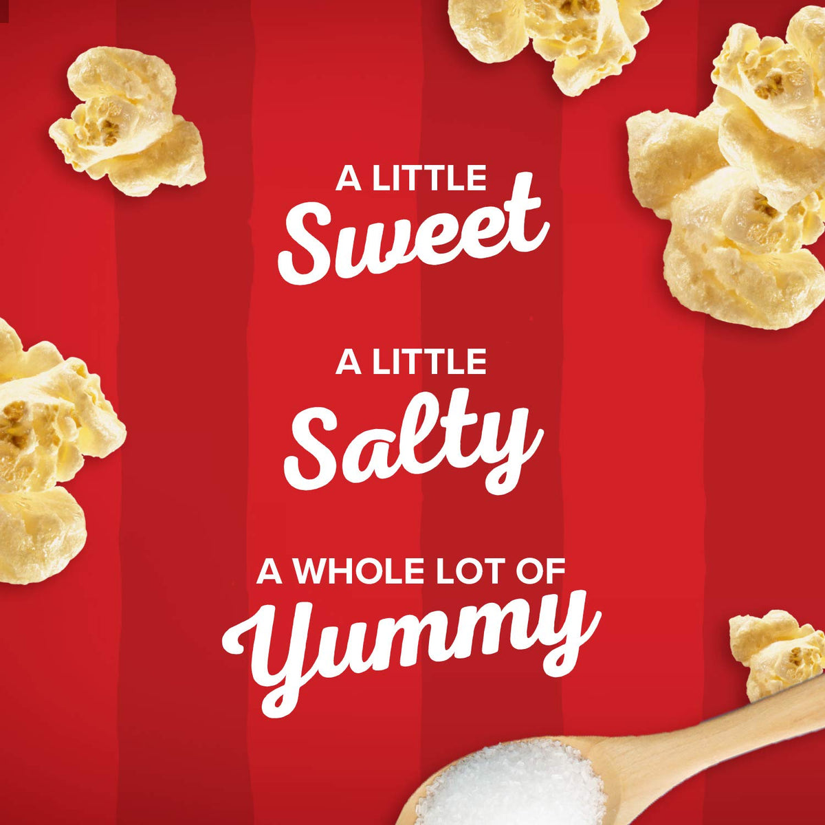 Orville Redenbacher's kettle corn microwave bag close-up, glossy texture