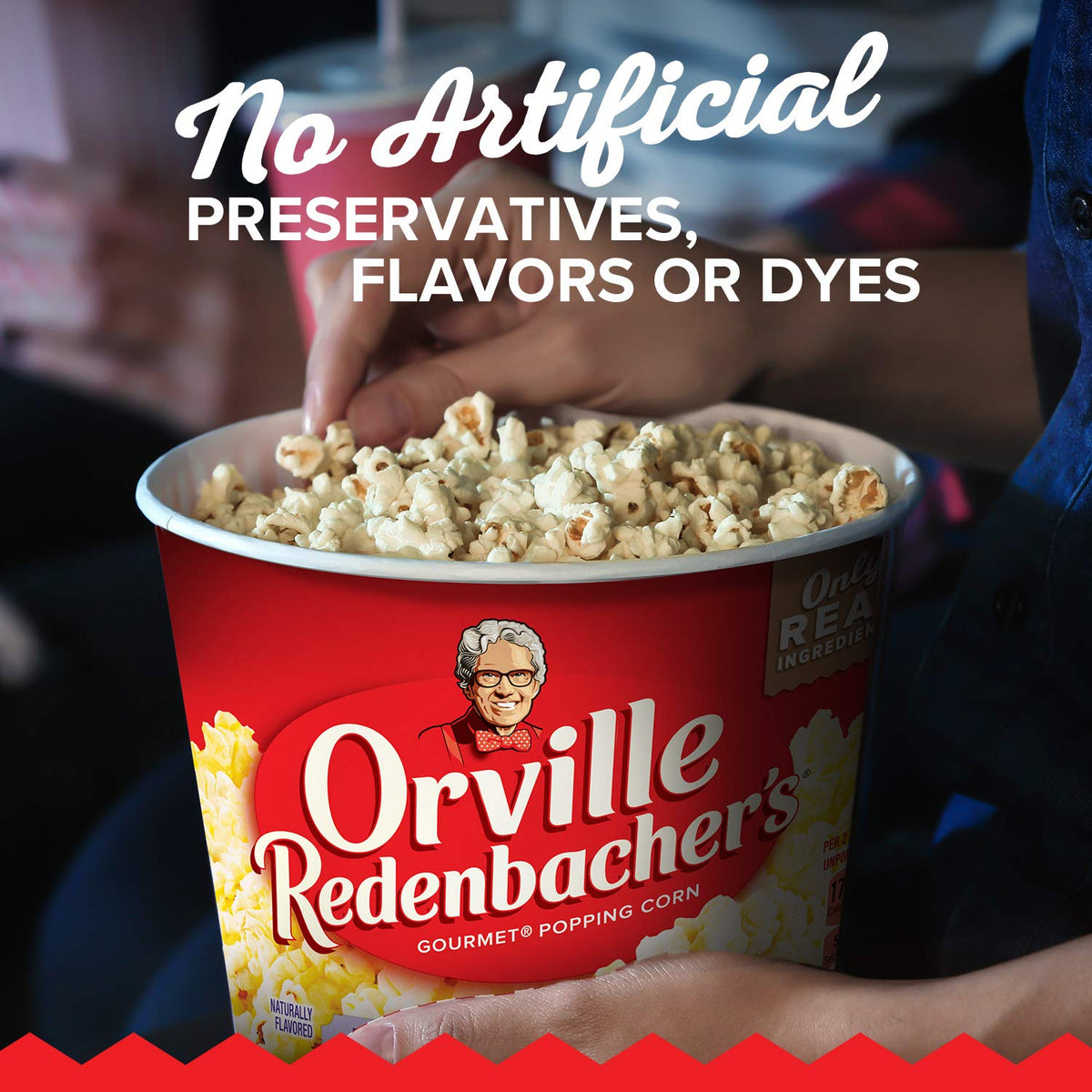 Orville Redenbacher's movie night family snack for cozy at-home viewing