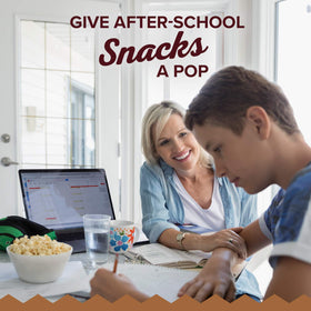 No artificial preservatives, flavors, or dyes in Orville Redenbacher's Naturals.