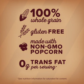 Orville Redenbacher's Naturals Simply Salted popcorn being prepared in the microwave.
