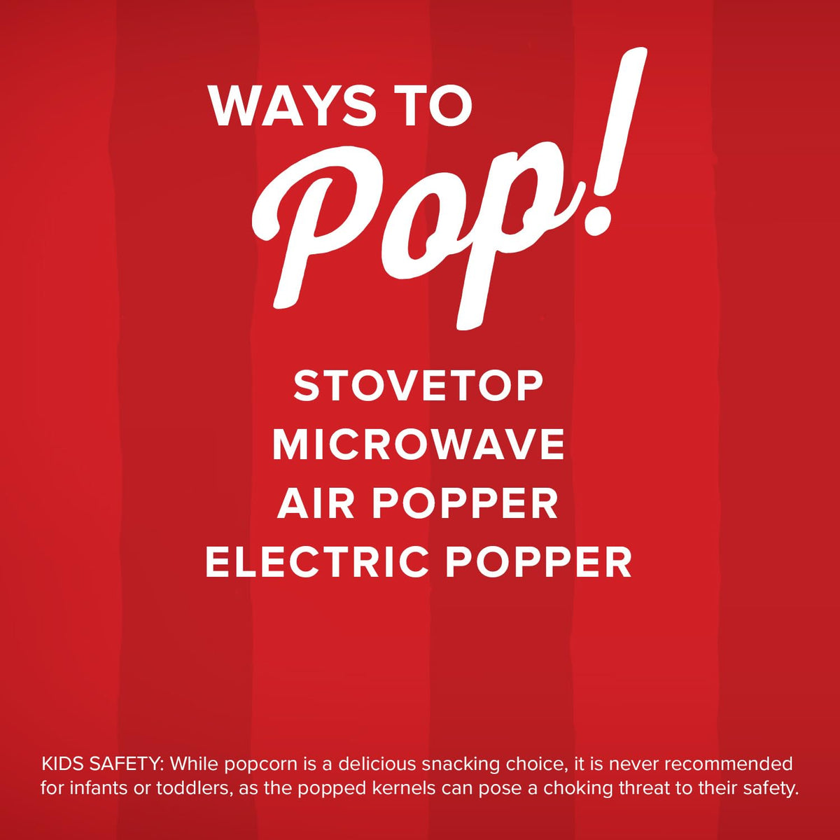 Orville Redenbacher's non-GMO label reinforces quality and pantry staple