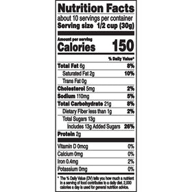 Orville Redenbacher's Poppycock Cashew Lovers can, gluten-free gourmet snack ready to share.