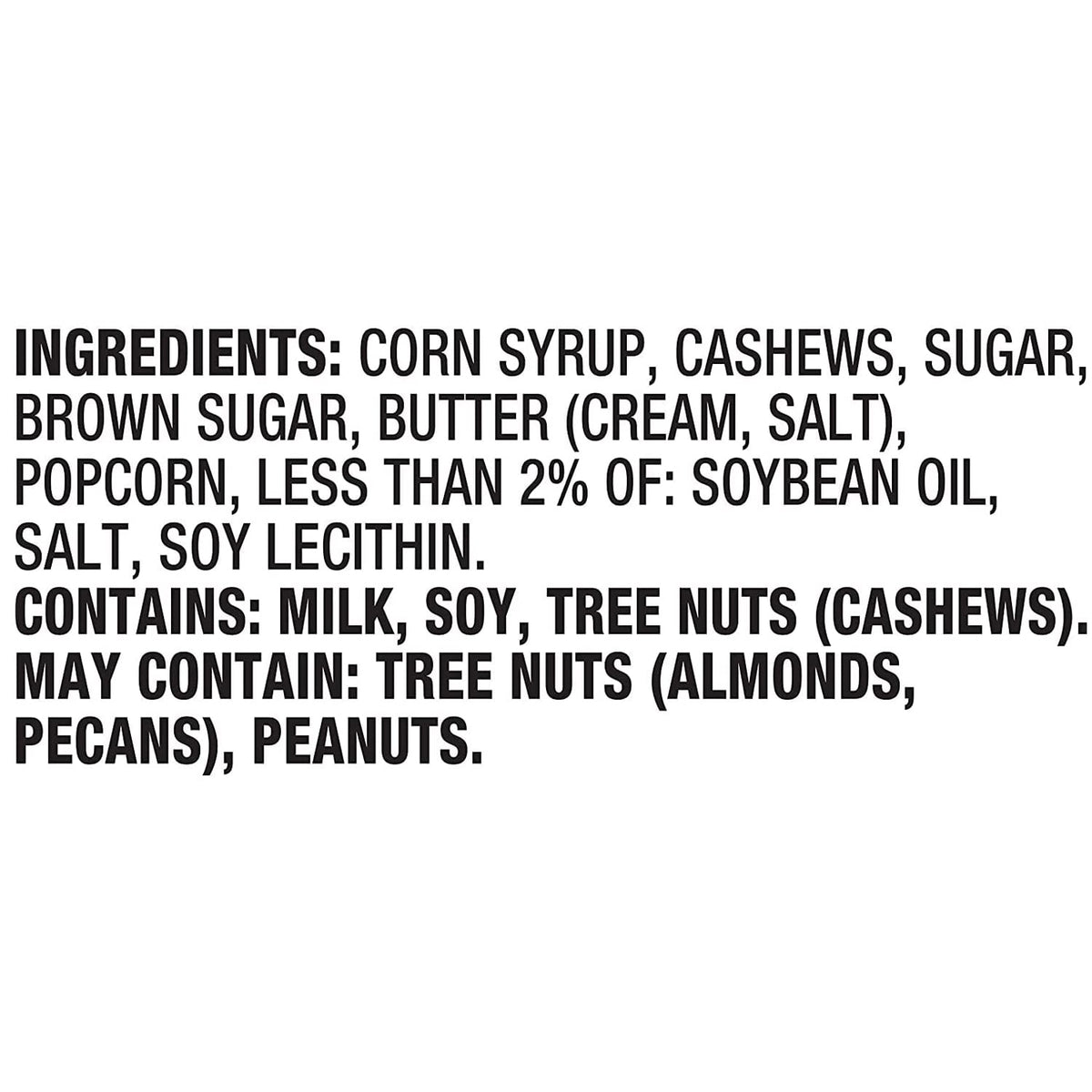 Orville Redenbacher's Poppycock Cashew Lovers features cashew clusters for satisfying crunch.