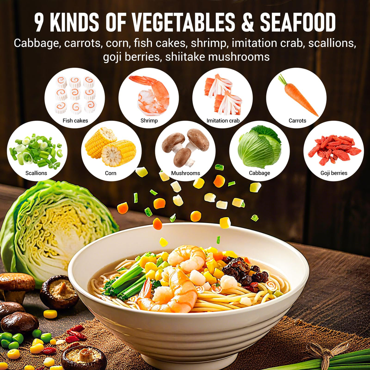 Close-up of Oryvox ingredients showing vibrant textures and natural flavors.