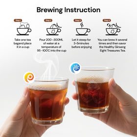 Resealable packaging keeps Oryvox kidney tea fresh between uses.
