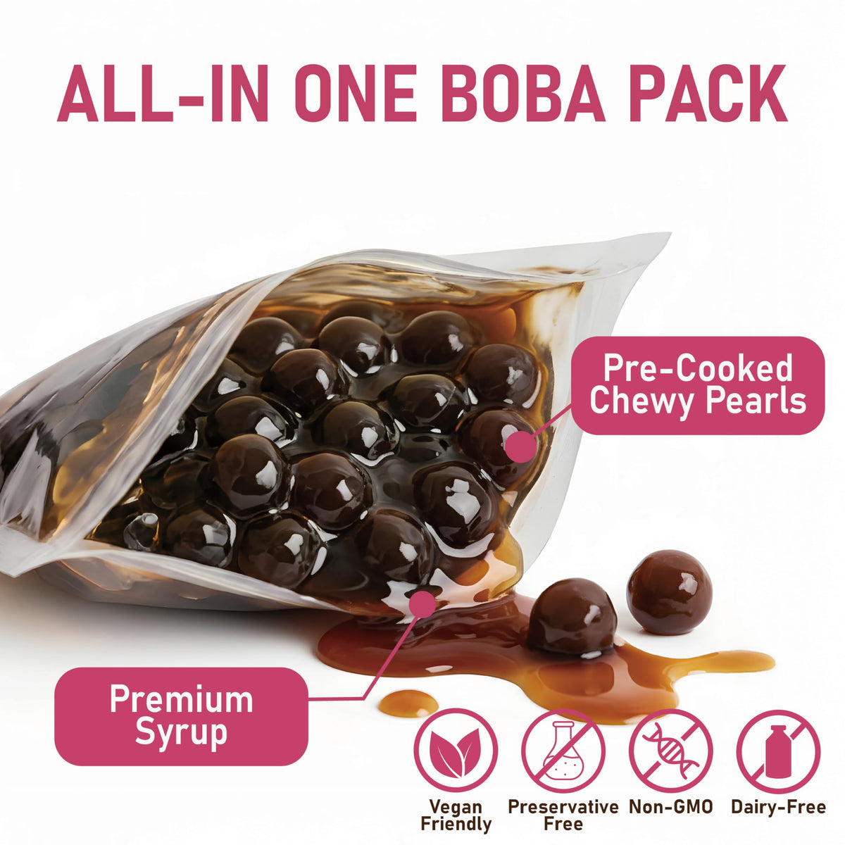 O's Bubble Boba Kit gift box ready for a thoughtful gift.