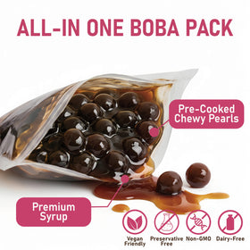 O's Bubble Boba Kit gift box ready for a thoughtful gift.
