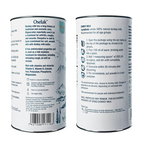 Oselak donkey milk powder cosmetic use idea in skincare