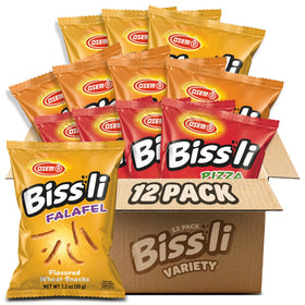 Osem Bissli Falafel flavor bites deliver savory crunch for lunch boxes.