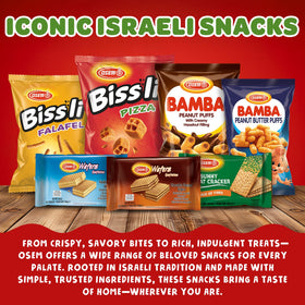Osem Bissli Pizza kosher parve snack option for pantry