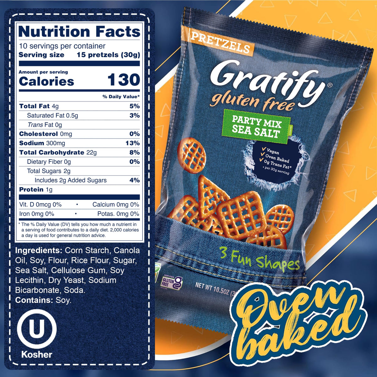 Osem Gratify pretzels enjoyed during family snacking sessions, versatile and crunchy.