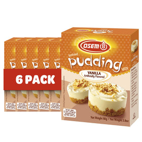 Osem vanilla pudding instant box ready to mix for quick desserts