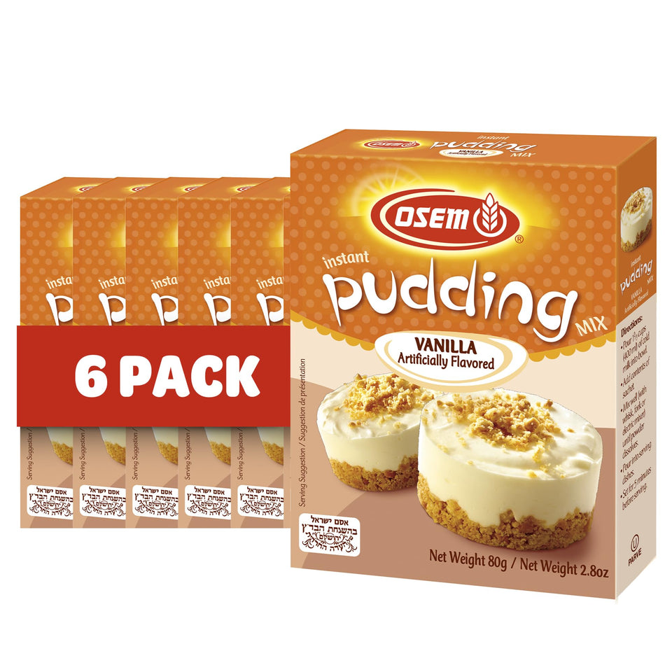 Osem vanilla pudding instant box ready to mix for quick desserts