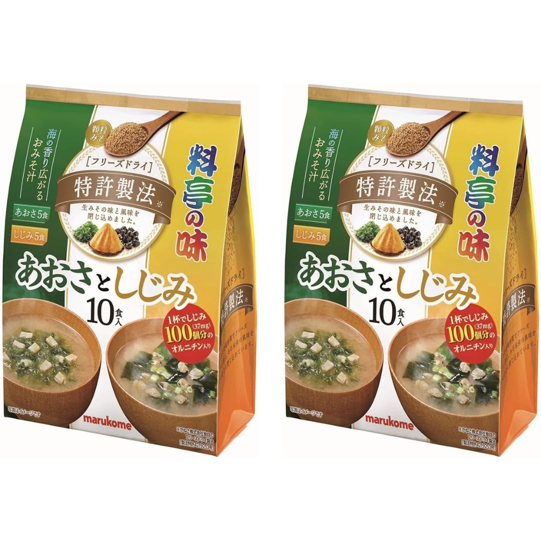 OSK Green Laver miso soup pack, quick comforting meals.