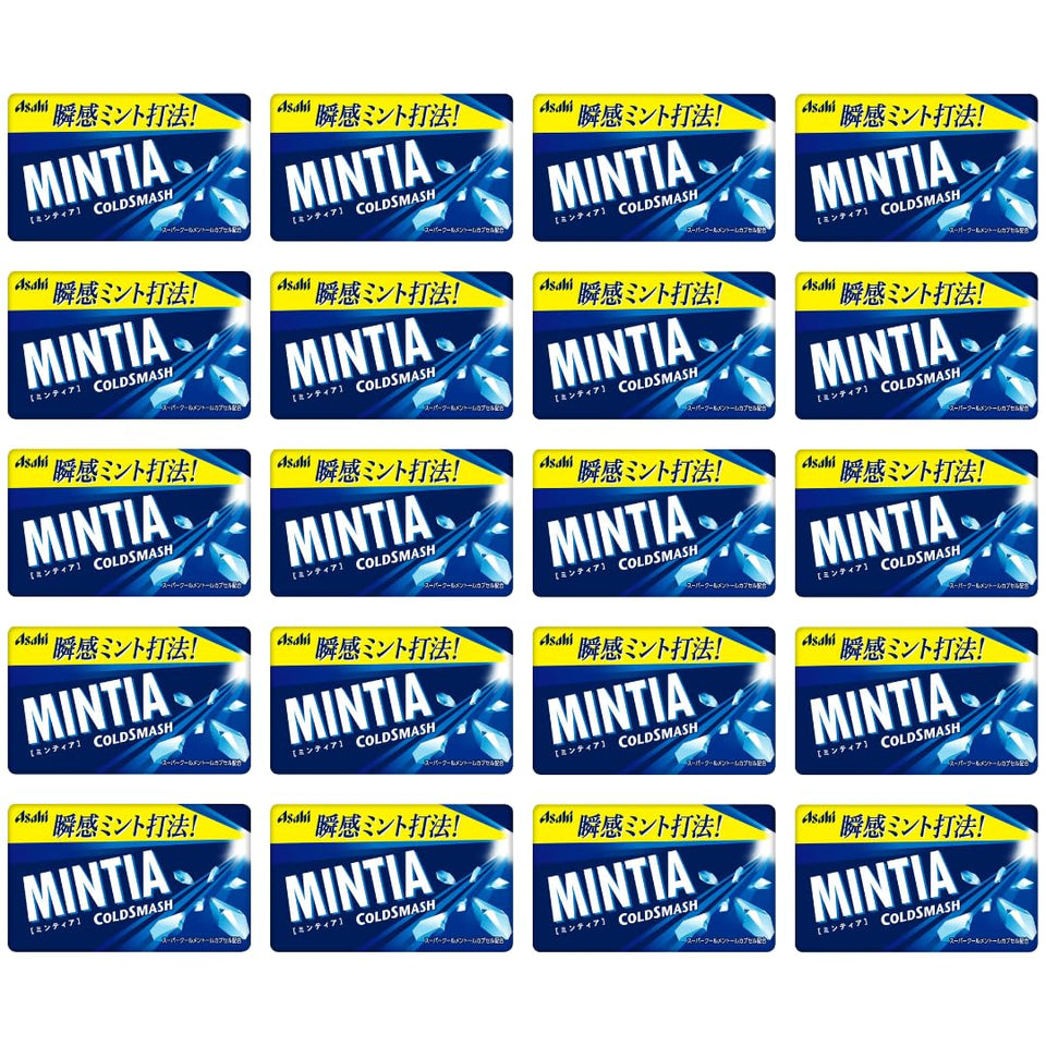 OSK Mintia Cold Smash 20-pack front view for fast breath refresh.