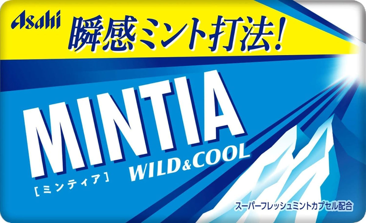 Close-up of OSK Mintia Cold Smash blister with 50 pieces.