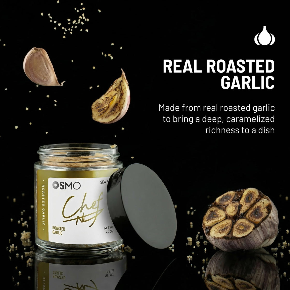 Osmo Chef Nick DiGiovanni collection label highlighting chef-inspired seasoning.