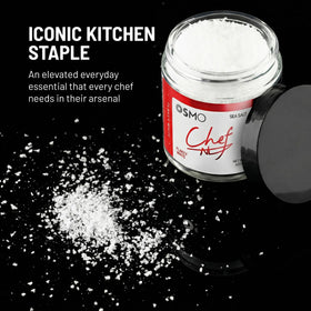 Osmo Flakey White Sea Salt is kosher certified and versatile.