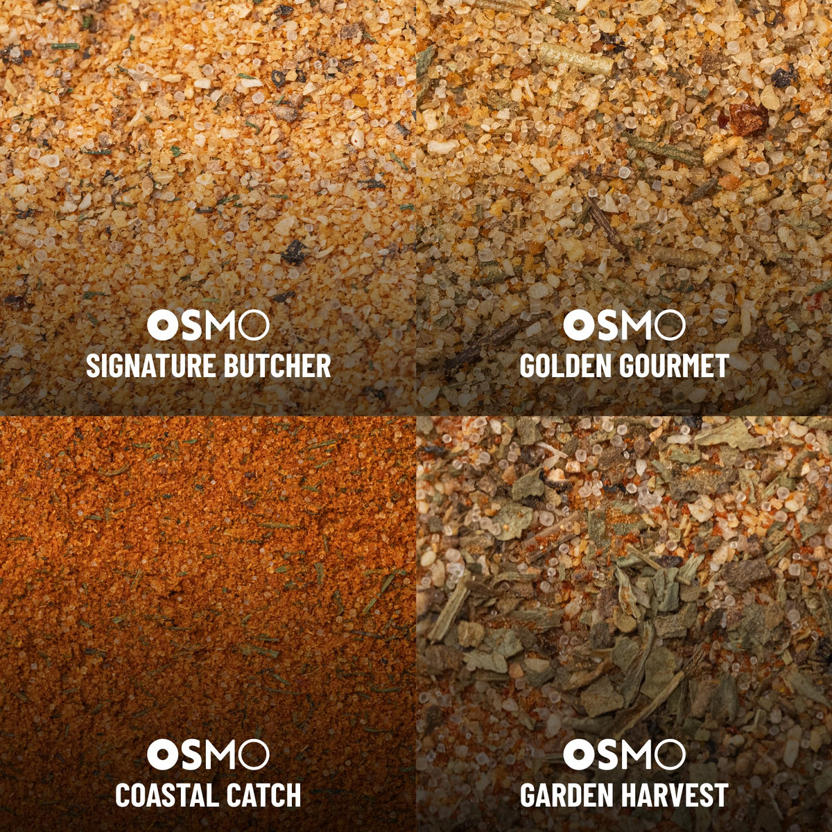 Osmo Kitchen scene with seasoning display for recipe inspiration.