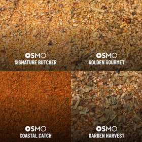 Osmo Kitchen scene with seasoning display for recipe inspiration.