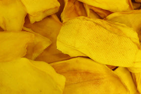 Oso Snacks mango slices served in a bowl for kids and adults