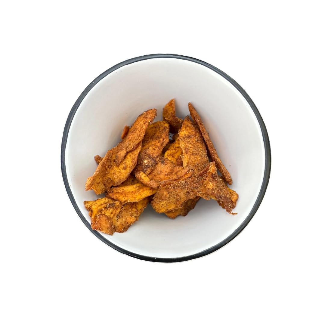 Oso Snacks versatile resealable bag keeps slices fresh for hiking or office snacking.