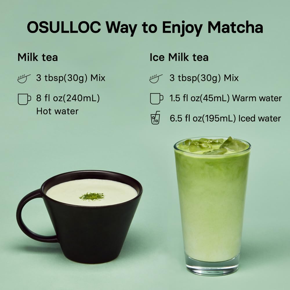 OSULLOC creamy-tea texture indulgent mouthfeel for a smooth at-home latte