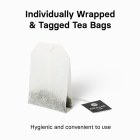 Osulloc Fig Chocolat premium tea label communicates quality and refined taste.