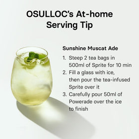 OSULLOC mix with fruits or soda for a personalized summer drink.