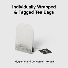 Osulloc green tea base blended tea visual suggesting light wellness