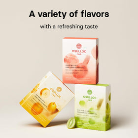 Osulloc ready-to-brew sticks demonstrate quick summer refreshment.