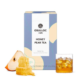 OSULLOC Honey Pear Tea teabags 20-count for quick brewing.