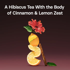Osulloc lemon zest and cinnamon note tea sachet exudes warmth.