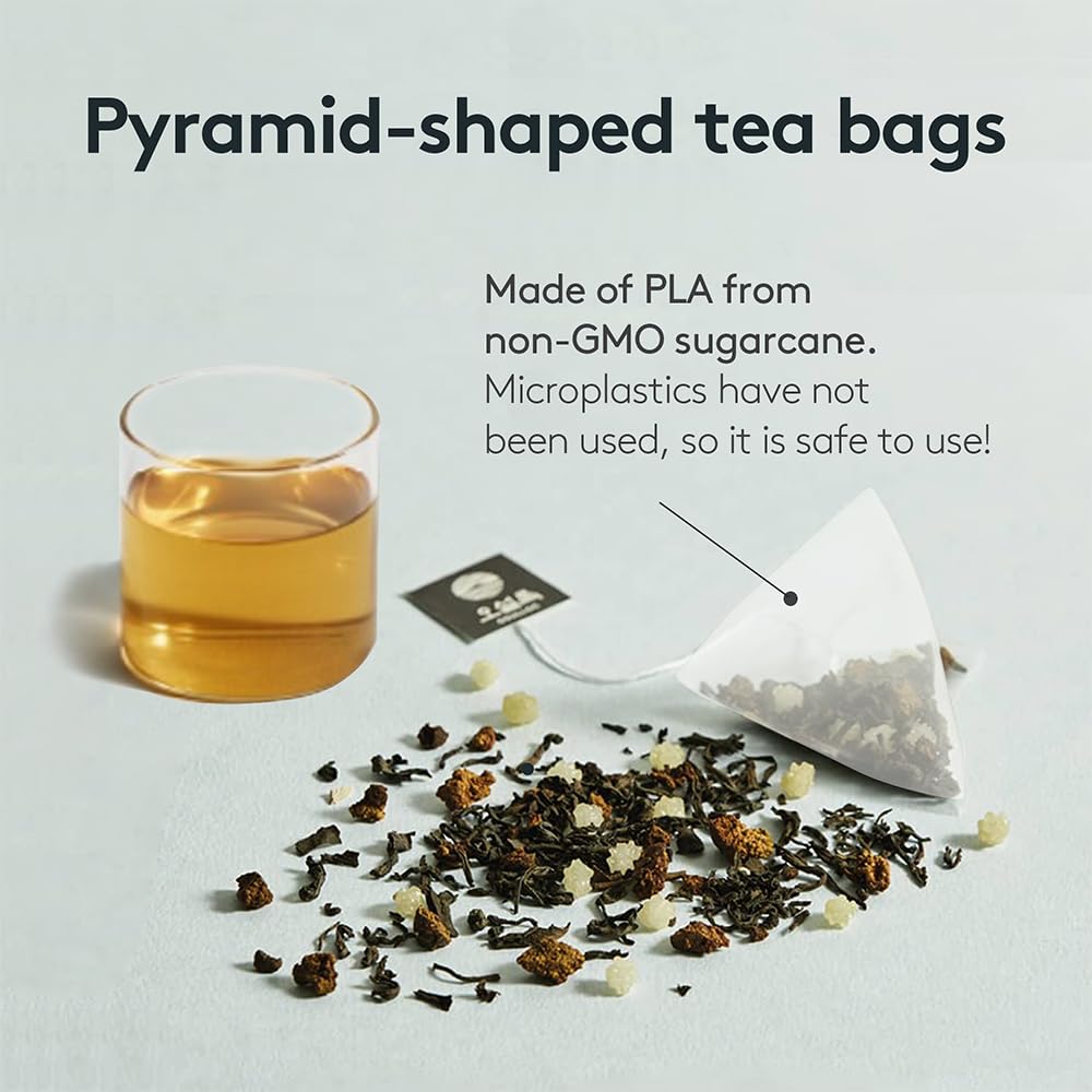 Osulloc Moon Walk Tea pairs with desserts for a light finale.