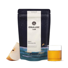Osulloc Moon Walk Tea packaging showcases premium Jeju origin for refined moments.