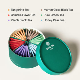 Osulloc packaging doubles as a stylish tea case after use.