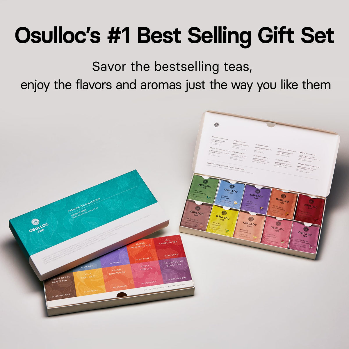 Osulloc brewing setup suggests easy ritual and fresh cup every time