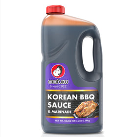 Otafuku bulgogi sauce bottle on shelf highlighting authentic Korean flavor
