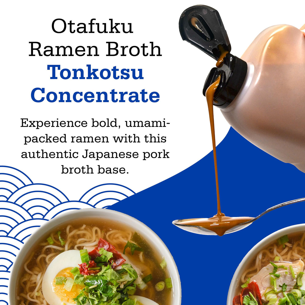 Otafuku dilution-ready broth for quick, flavorful ramen in minutes.