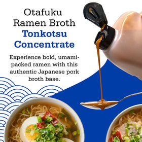 Otafuku dilution-ready broth for quick, flavorful ramen in minutes.