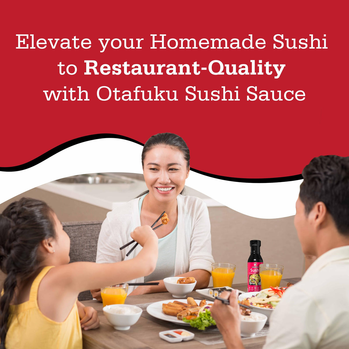 Otafuku eel sauce used in a home kitchen marinade and glaze.