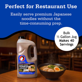 Otafuku shelf-stable ramen base for easy storage and year-round use.