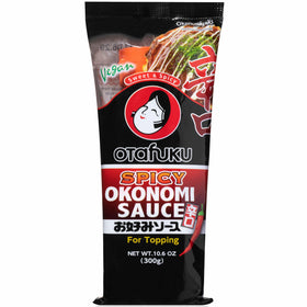 Otafuku Spicy Okonomi Sauce bottle ready to elevate okonomiyaki and more