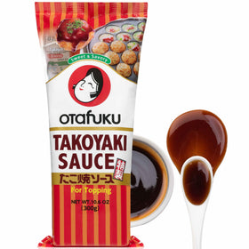 Otafuku Takoyaki Sauce bottle—authentic Japanese flavor for takoyaki at home