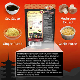 Heating OTAFUKU Tonkotsu broth concentrate on the stove for fast ramen.