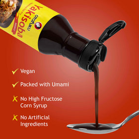 Otafuku Yakisoba sauce gluten-free vegan-label indicating inclusive options